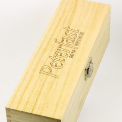 Personalised Buckfast Bottle & Engraved Wooden Box Gift Set