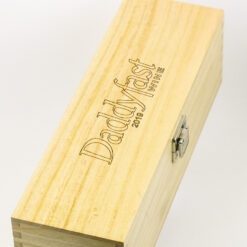 Fathers Day Gift Personalised Buckfast & Engraved Wooden Box Set