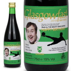 Personalised Glasgow Celtic Style Buckfast Bottle Gift