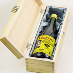 Personalised Buckfast Bottle Funny Hazard & Engraved Box Gift