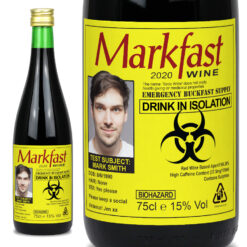 Personalised Buckfast Bottle Hazard Birthday Gift 70cl