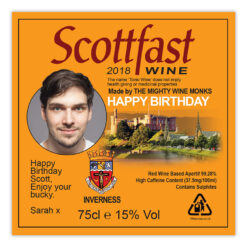 Inverness Personalised Buckfast Bottle Gift