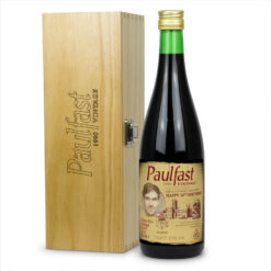 Personalised Buckfast Bottle Vintage Label & Engraved Box Gift