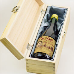 Personalised Buckfast Bottle Vintage Label & Engraved Box Gift