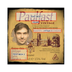 Personalised Vintage Buckfast Bottle Gift