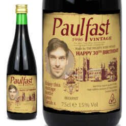 Personalised Vintage Buckfast Bottle Gift