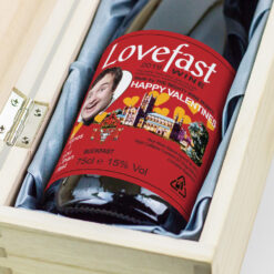 Personalised Valentines Buckfast Bottle