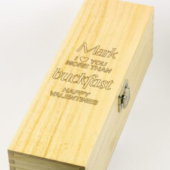 Personalised Valentines Buckfast Bottle & Box Gift Set