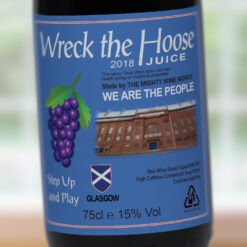 Personalised WTHJ Blue Buckfast Bottle Gift