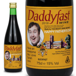 Fathers Day Personalised Buckfast Bottle Gift