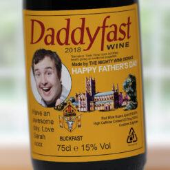 Fathers Day Personalised Buckfast Bottle Gift