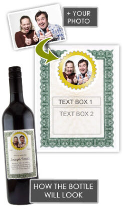 21st Birthday Present Personalised Birthday Wine