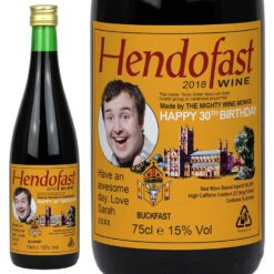Personalised Buckfast Bottle Gift