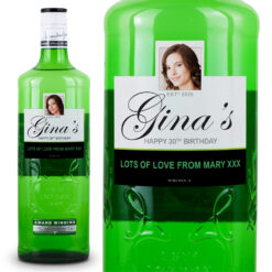 Gordons Gin Personalised Gin Bottle Gift 70cl