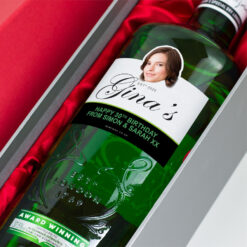 Personalised Gordons Gin 18th Birthday Gift BIG FACE 70cl