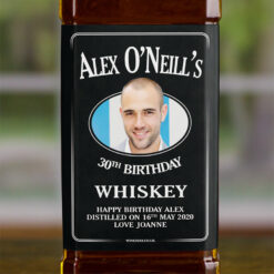 Personalised JDesign Whiskey Gift 70cl