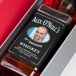 Personalised JDesign Whiskey Gift 70cl
