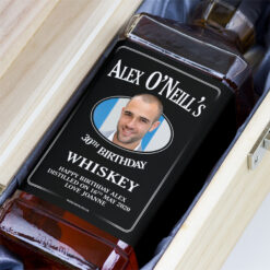 Personalised JDesign Whiskey Gift 70cl