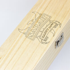 Personalised Smirnoff Vodka Bottle & Engraved Wooden Box