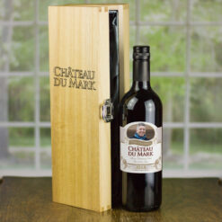 Personalised Christmas Wine & Engraved Gift Box Set