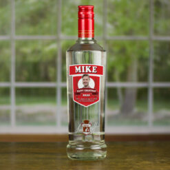 Personalised Christmas Gift Smirnoff Vodka Bottle Gift 70cl