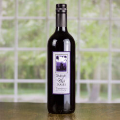 Moonlight Personalised Wedding Labelled Wine