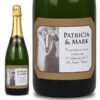 Unveiled Kiss Personalised Wedding Labelled Wine