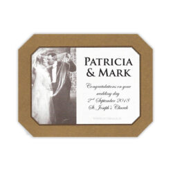 Unveiled Kiss Personalised Wedding Labelled Wine