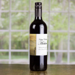 Tuscan Hills Personalised Gift Labelled Wine