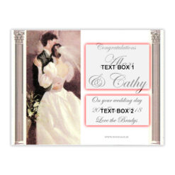 First Dance Personalised Wedding Labelled Wine