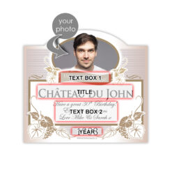 30th Birthday Present Personalised Birthday Champagne