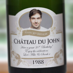 30th Birthday Present Personalised Birthday Champagne