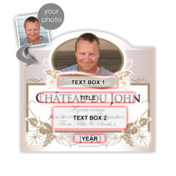 50th Birthday Present Gift Personalised Wine