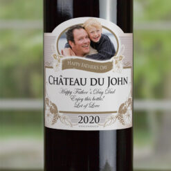 Father Personalised Fathers Day Gift Wine