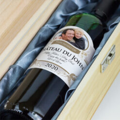 Father Personalised Fathers Day Gift Wine