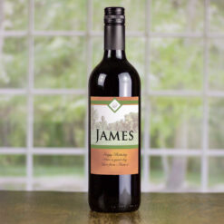 Golf Personalised Birthday Gift Labelled Wine
