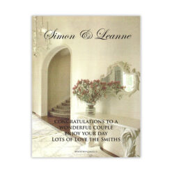 Albaster Hall Personalised Wedding Labelled Wine