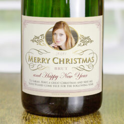 Personalised Champagne Christmas Gift
