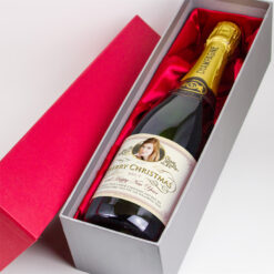 Personalised Champagne Christmas Gift