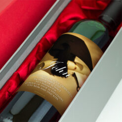 Key Personalised Congratulations Gift Labelled Wine