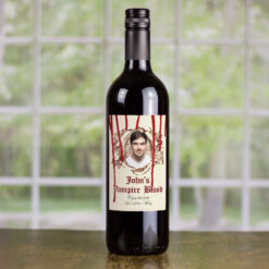 Halloween Gift Personalised Wine