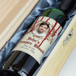 Halloween Gift Personalised Wine