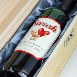 Red Love Bear Personalised Valentines Gift